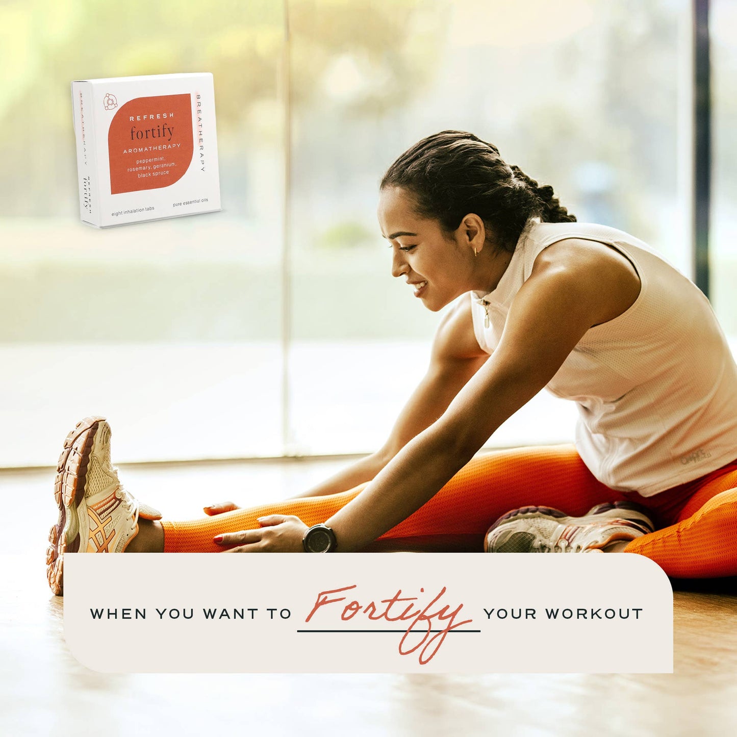Fortify Workout Boost Aromatherapy Inhaler Patches