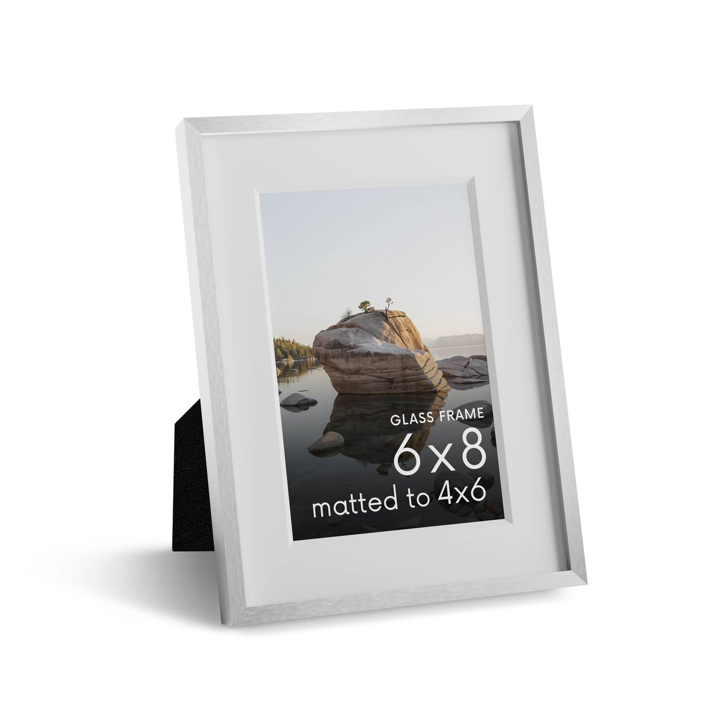 Haus and Hues - Silver Metal Frame with Glass