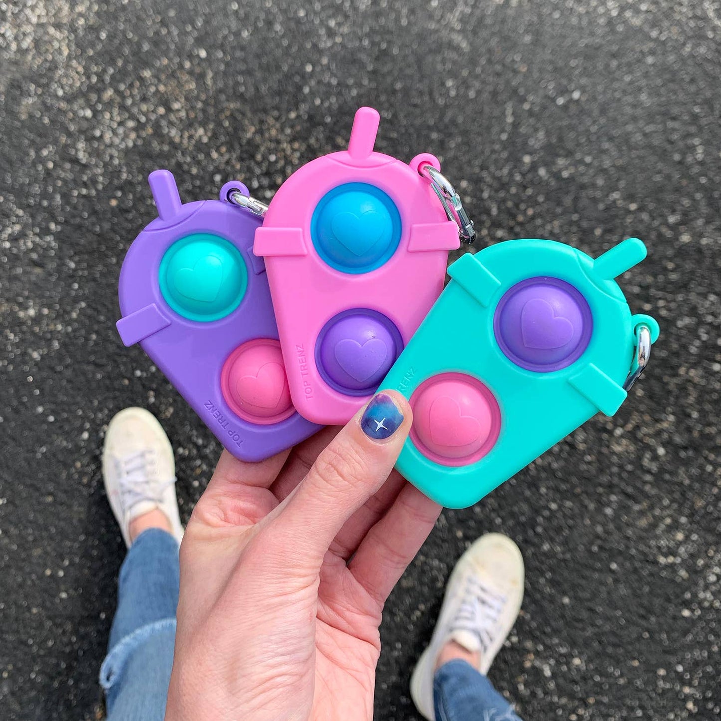Top Trenz Inc - OMG Mega Pop Keychain - Frap