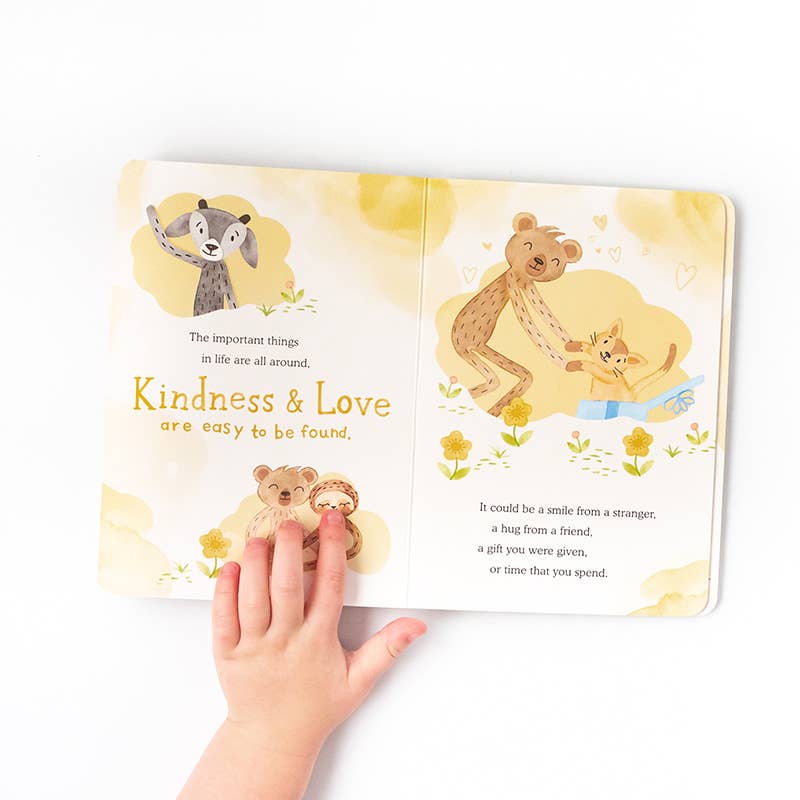 Honey Bear's Gratitude Plush Set - with 2 Books