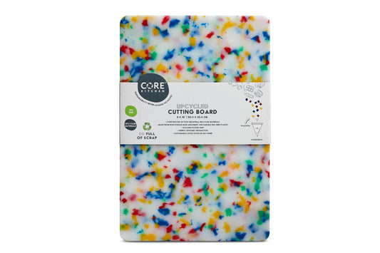 Core Home - Recycled Plastic Cutting Board Small Confetti
