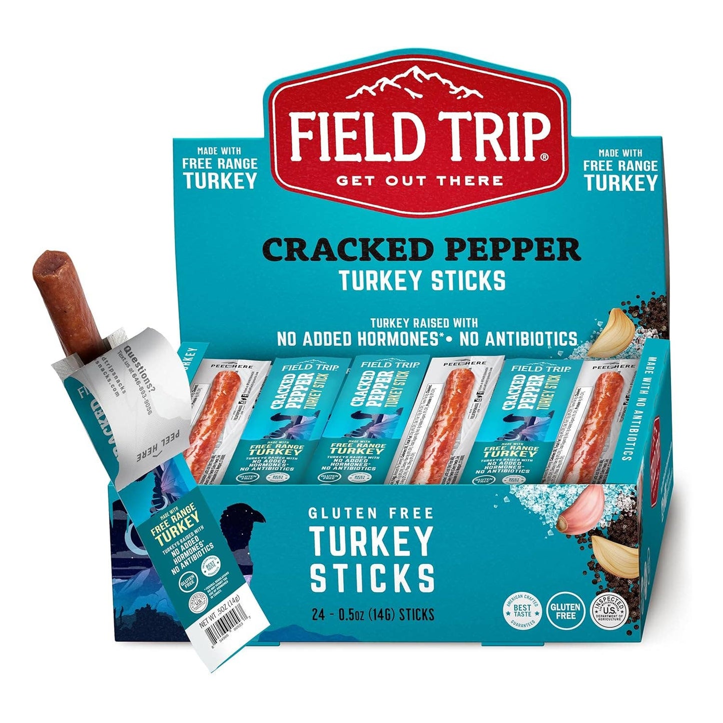 Cracked Pepper Turkey Stick (0.5oz)