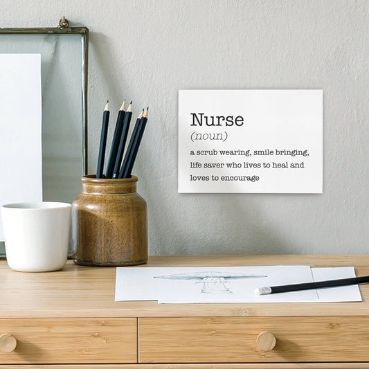 Nurse Definition Sign