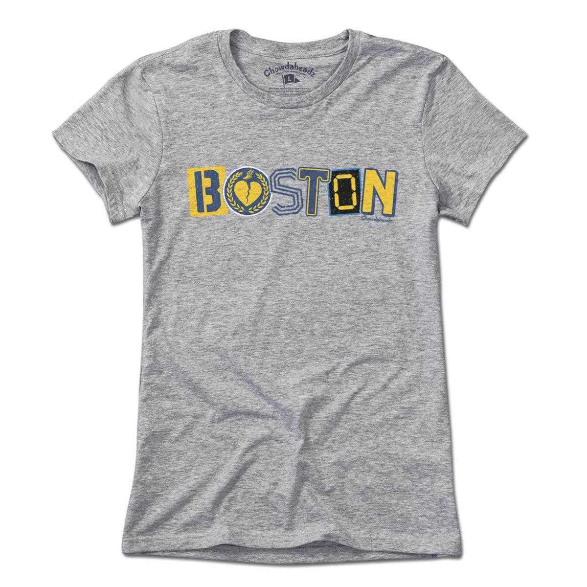 Boston Runner's Pride T-Shirt | Gray / Unisex / L