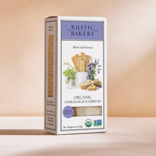 Rustic Bakery - Flatbreads - Herbs de Provence Organic Sourdough