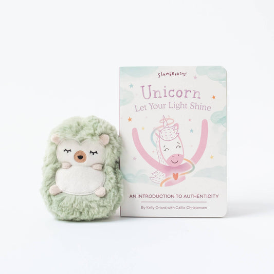 Seafoam Hedgehog Mini & Unicorn Intro Book- Authenticity