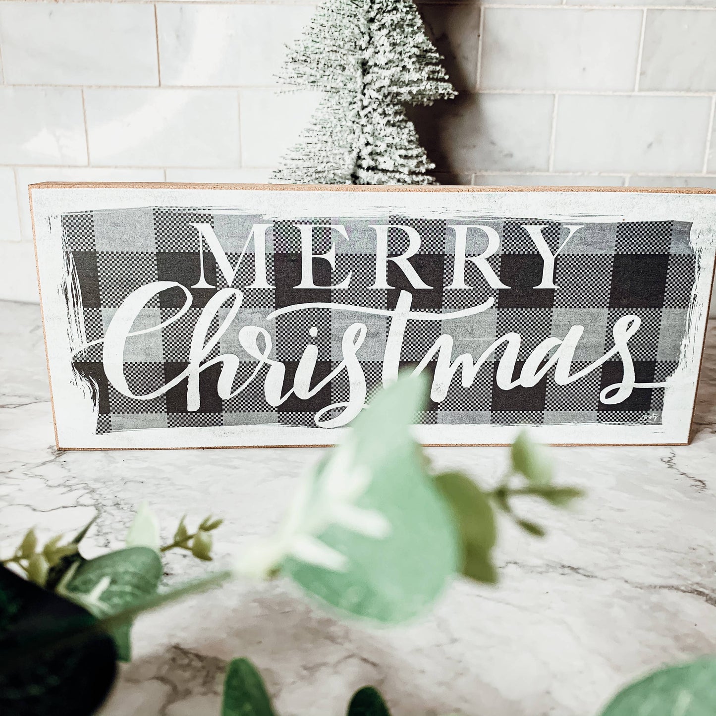 Gia Roma - Have Yourself a Merry Little Christmas, Wooden Holiday Signs