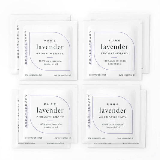 Breatherapy - LAVENDER Aromatherapy Inhaler Patches (8pack)