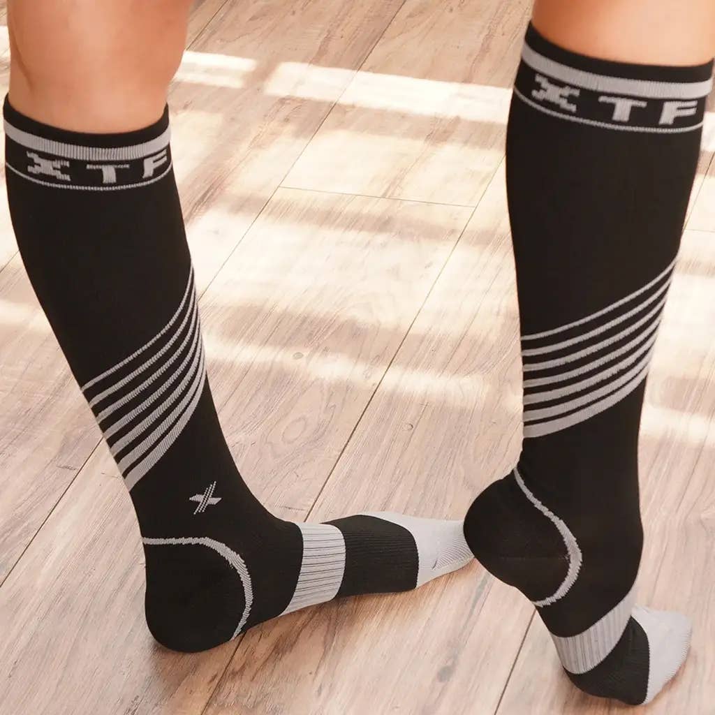 Knee-High Compression Socks - Large/X-Large (1 Pair- Assorted Designs)