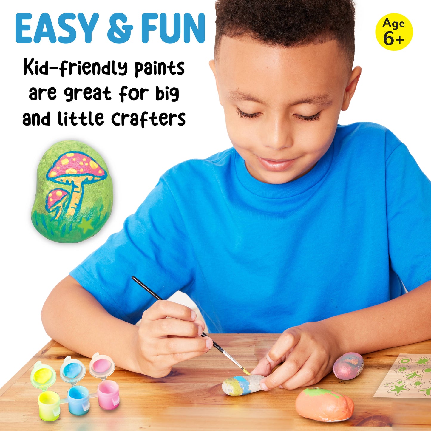 Glow in the Dark Rock Painting Kit