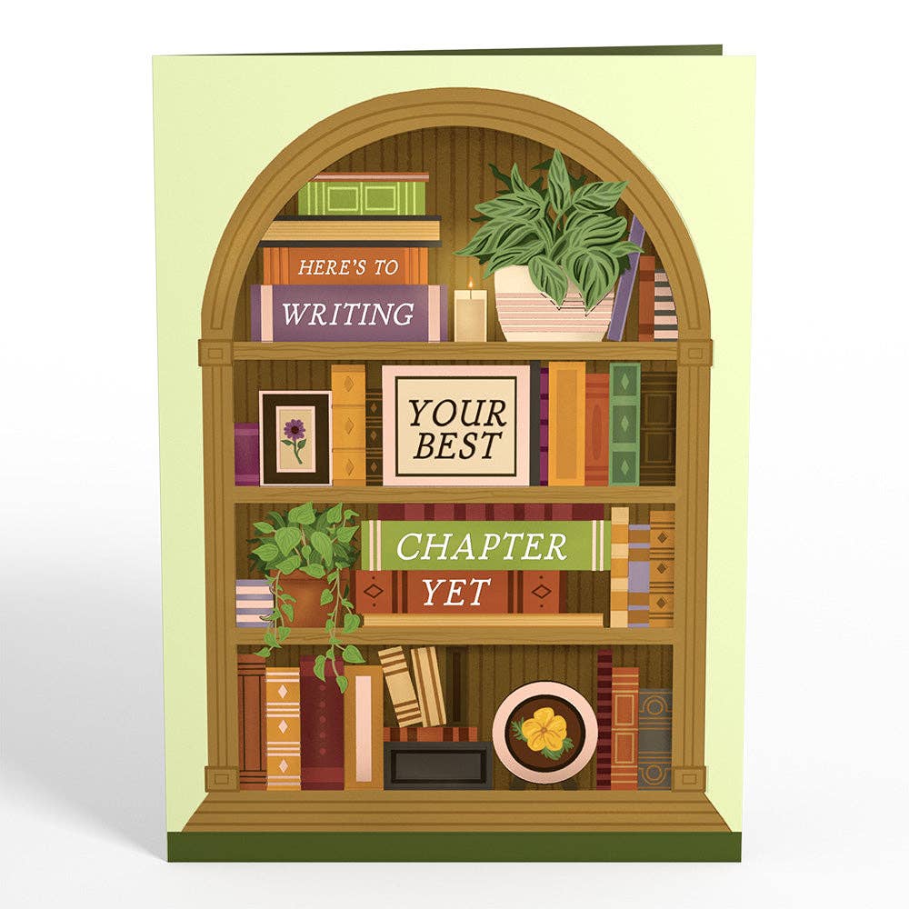 Best Chapter Yet Petal Pressed™ Bookmark Card 5x7"