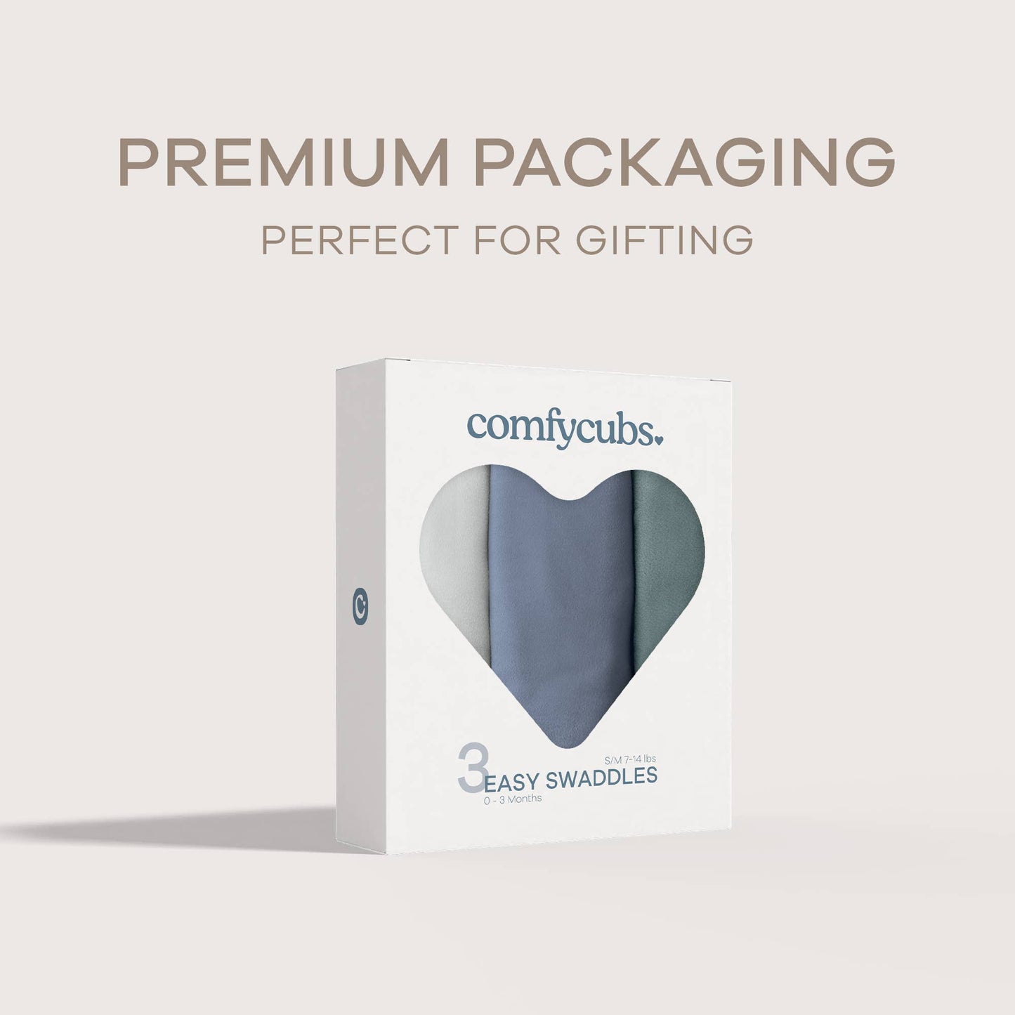 Swaddle Grey SM