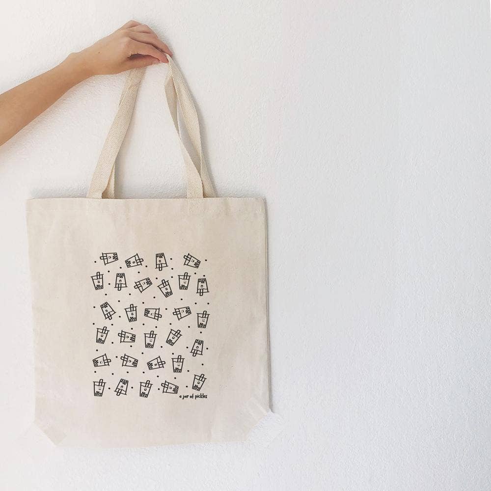 A Jar Of Pickles Dogs Tote - Thumbnail 4