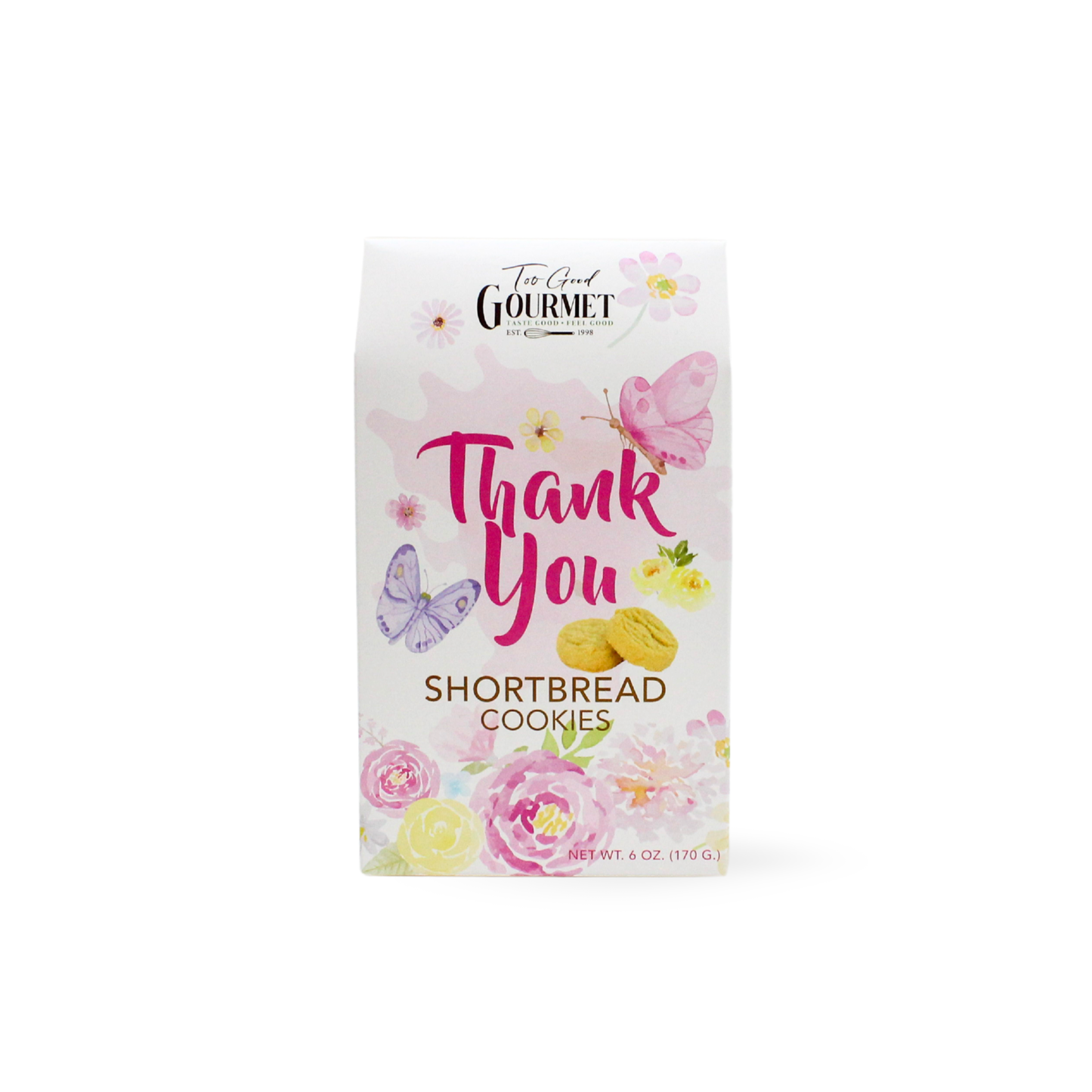 Too Good Gourmet - Sentiment Cookies - Shortbread, Lemon, Choc Chip, & Confetti