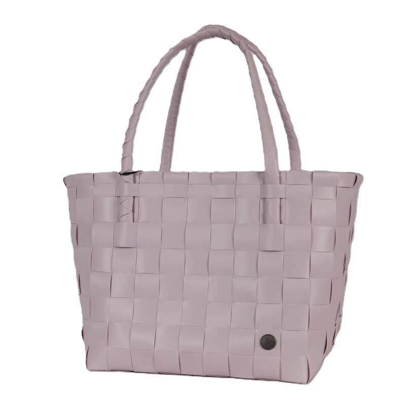 Paris Recycled Handwoven Tote Bag - Soft Lilac