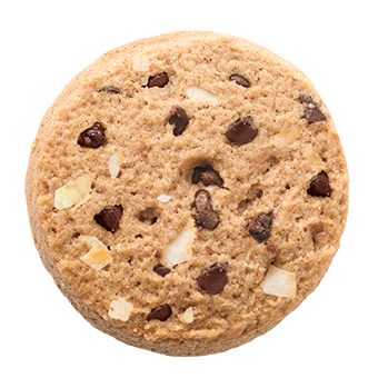 Cookies with Coconut & Dark Chocolate