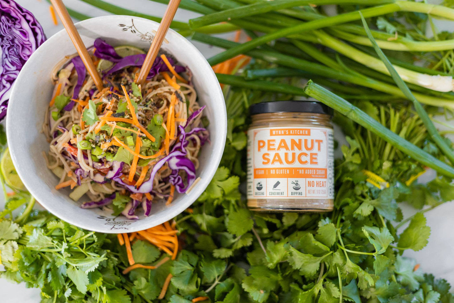 Wynn's Kitchen - KETO PEANUT SAUCE- VEGAN, No Sugar, Natural, Gluten Free,