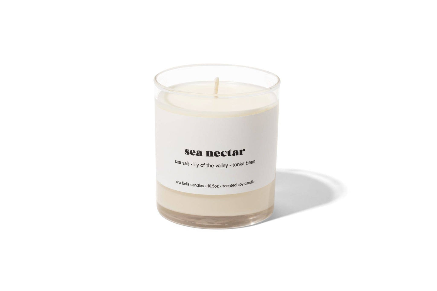 Sea Nectar Soy Candle 4oz Gold Tin