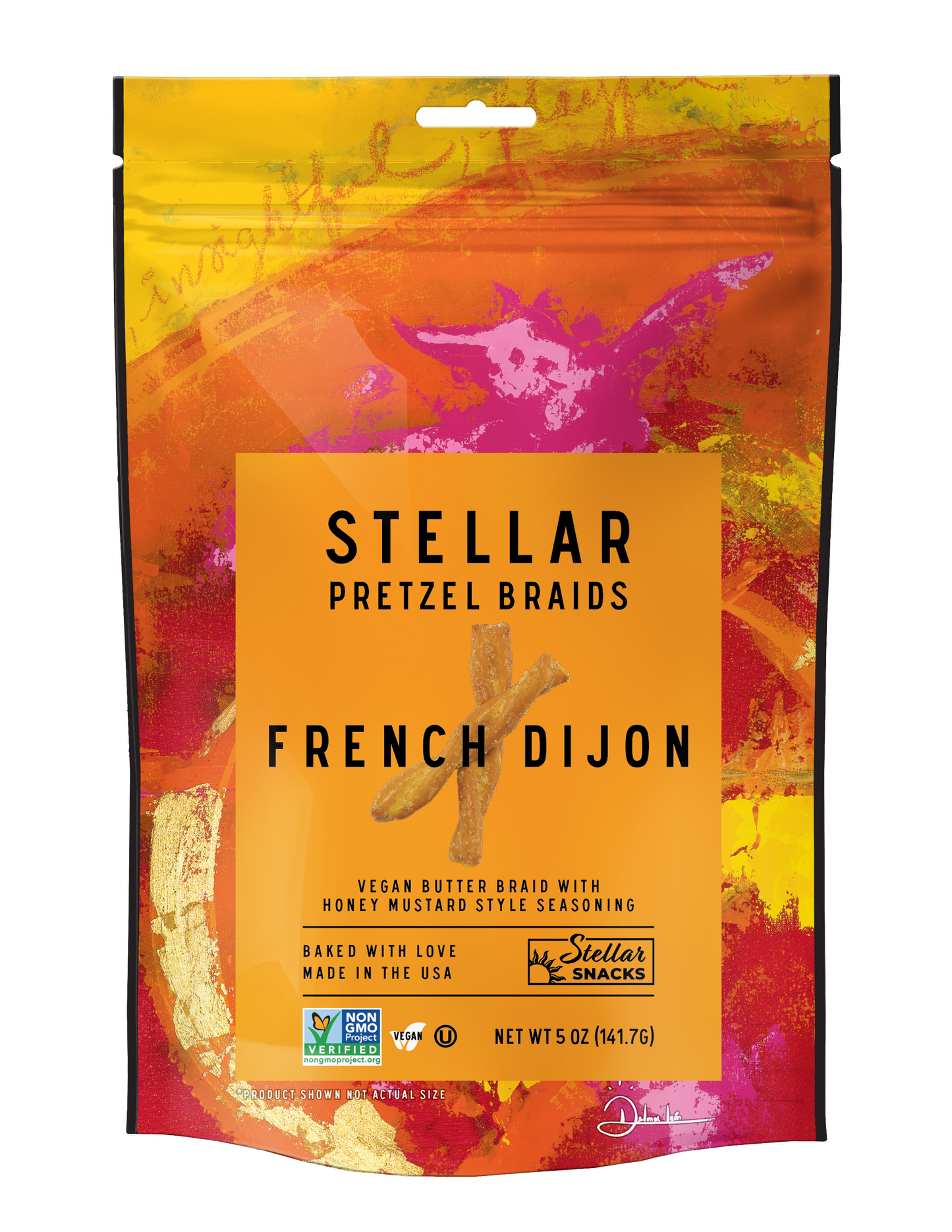 Stellar Pretzel Braids- French Dijon 5oz