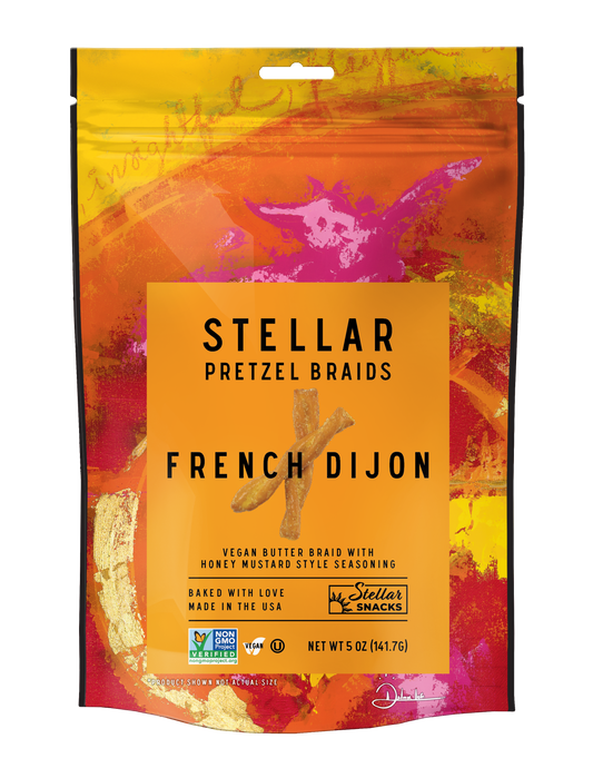 Stellar Pretzel Braids- French Dijon 5oz