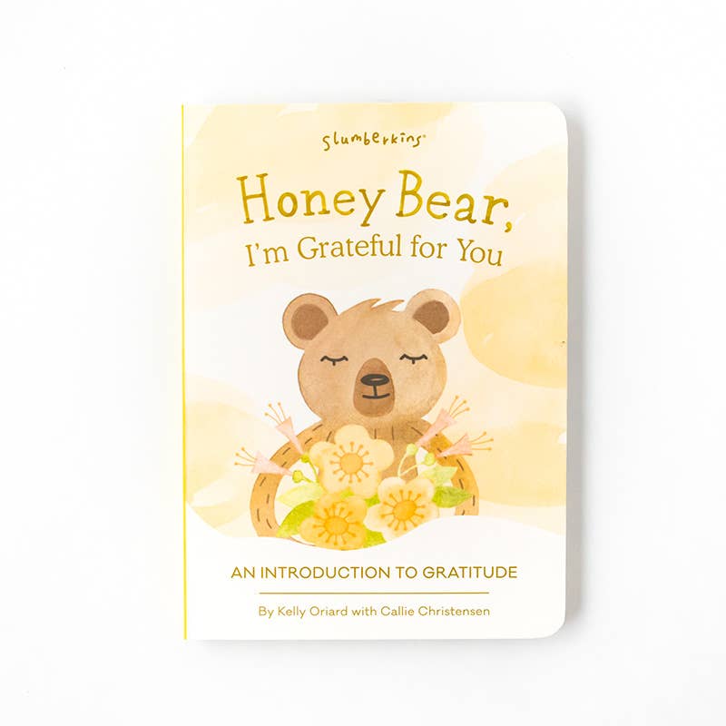 Honey Bear's Gratitude Plush Set - with 2 Books