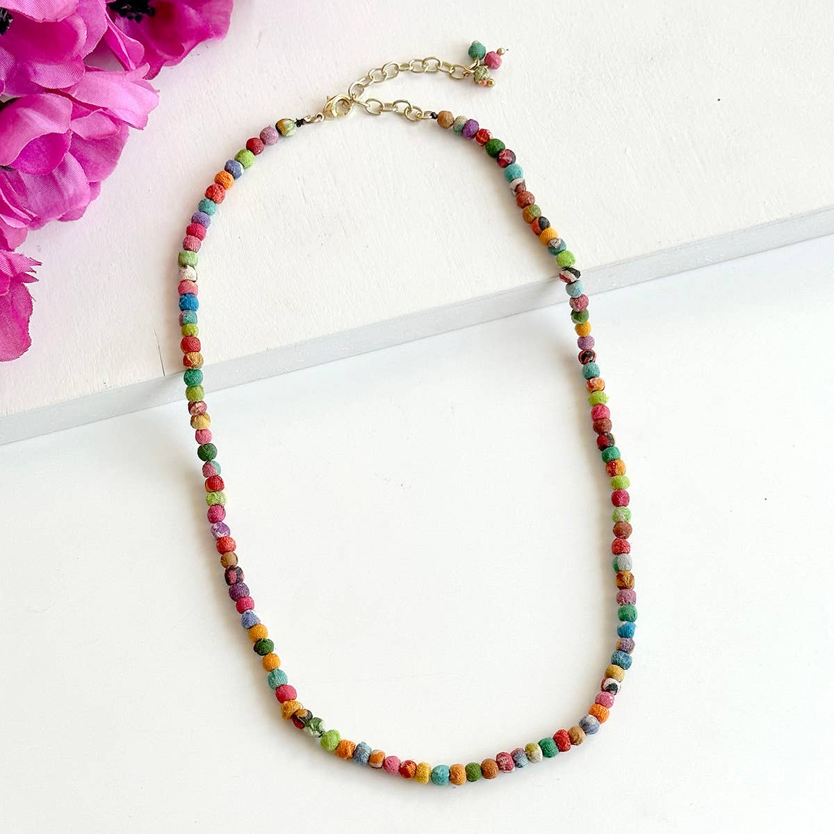 WorldFinds - Kantha Milieu Classic Necklace