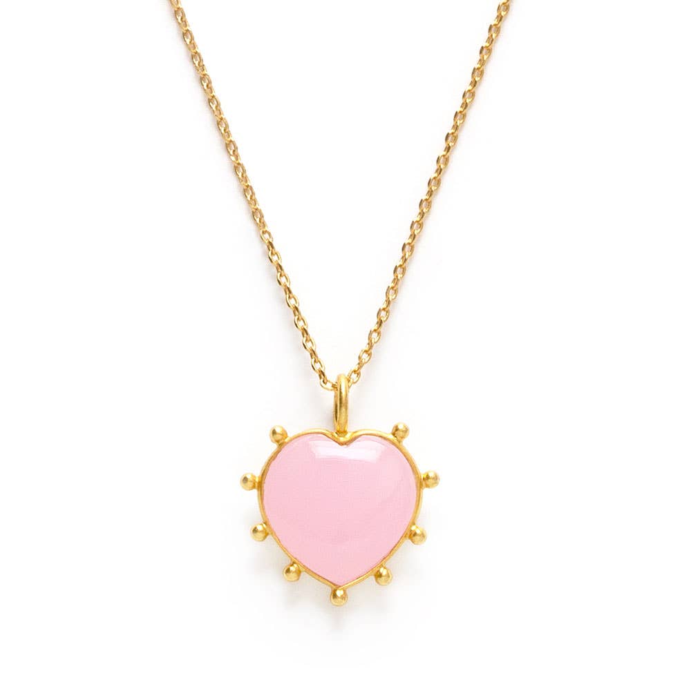 Amano Studio - Gemstone Heart Necklace