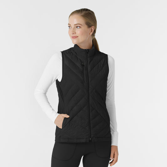 Women's Quilted Scrub Vest
