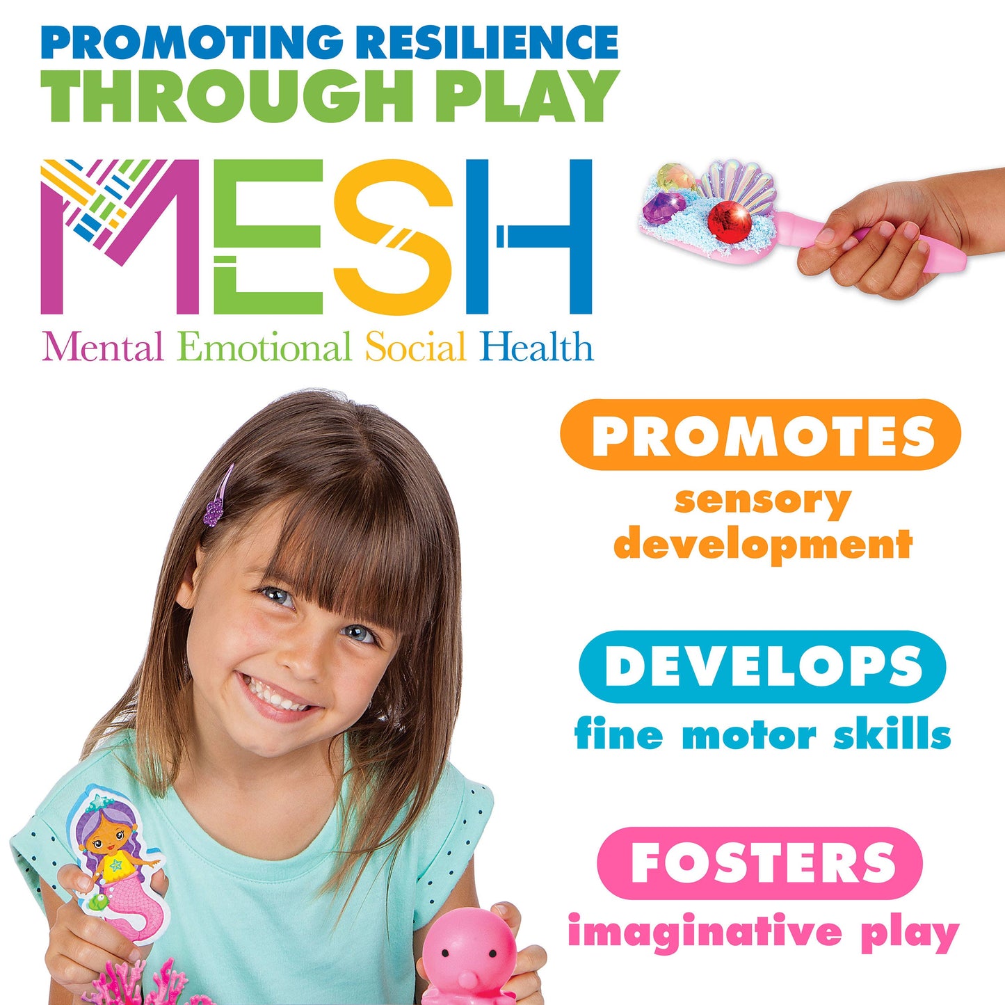 Sensory Bin Mermaid Activity Bin