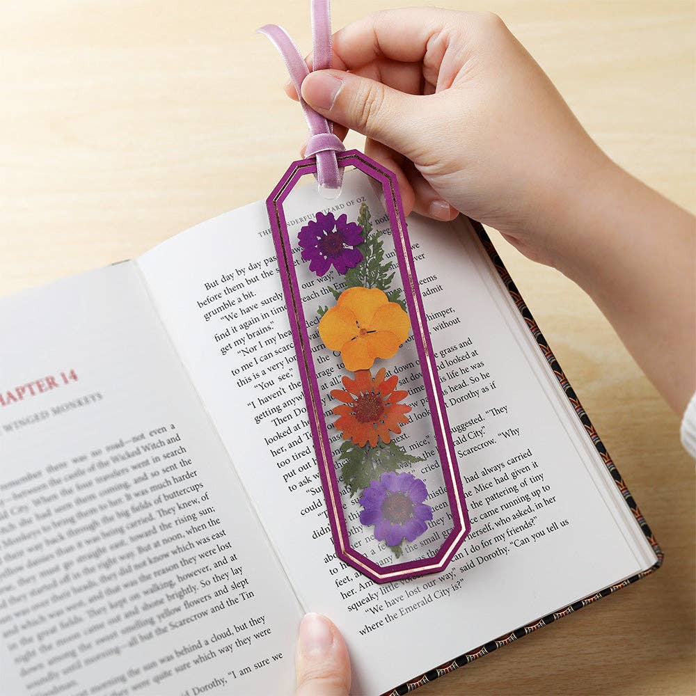 Best Chapter Yet Petal Pressed™ Bookmark Card 5x7"