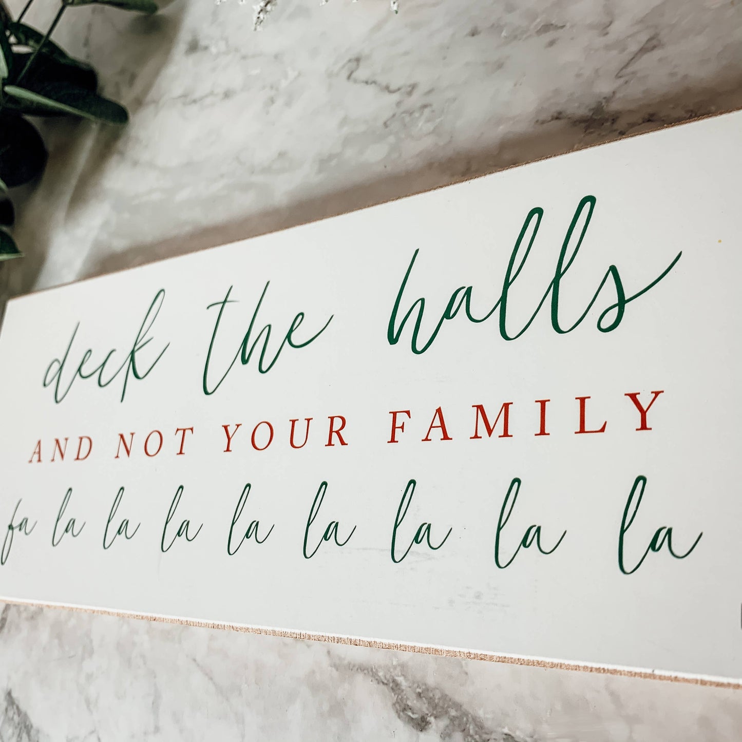 Gia Roma - Have Yourself a Merry Little Christmas, Wooden Holiday Signs