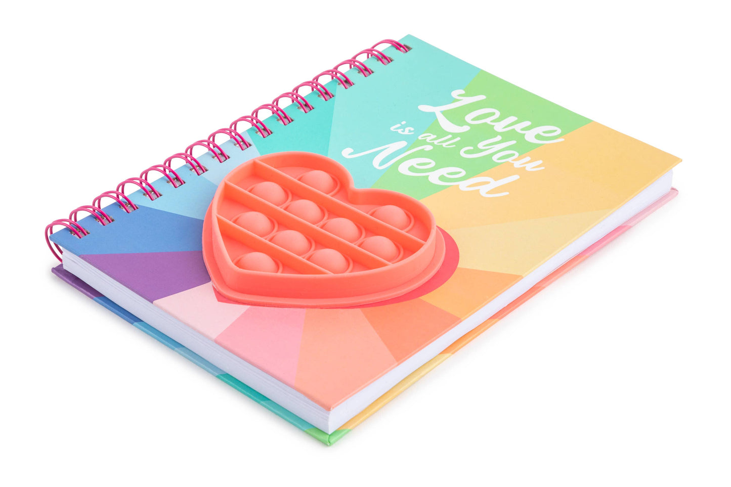 Spiral Push Pop - Love Is All You Need - Notebook