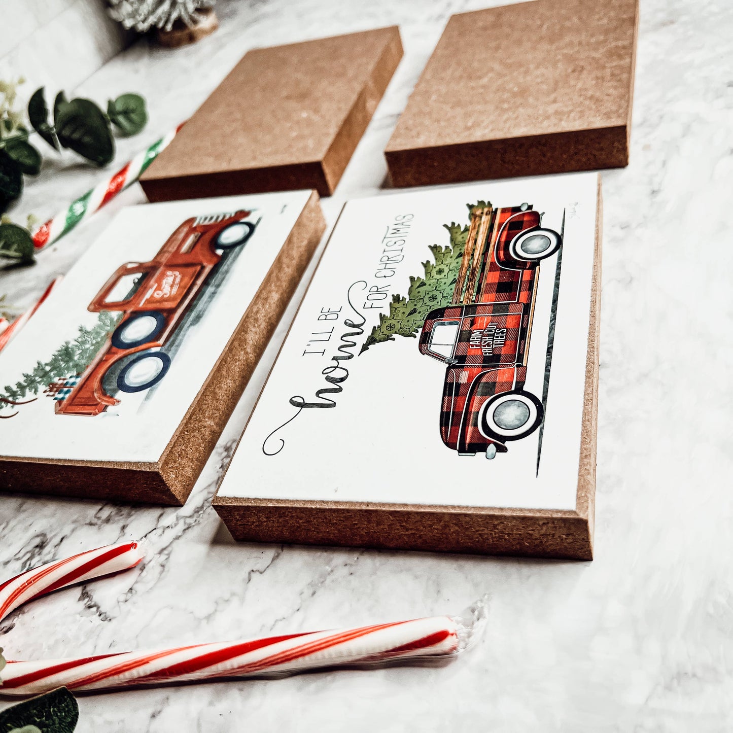 Gia Roma - Have Yourself a Merry Little Christmas, Wooden Holiday Signs