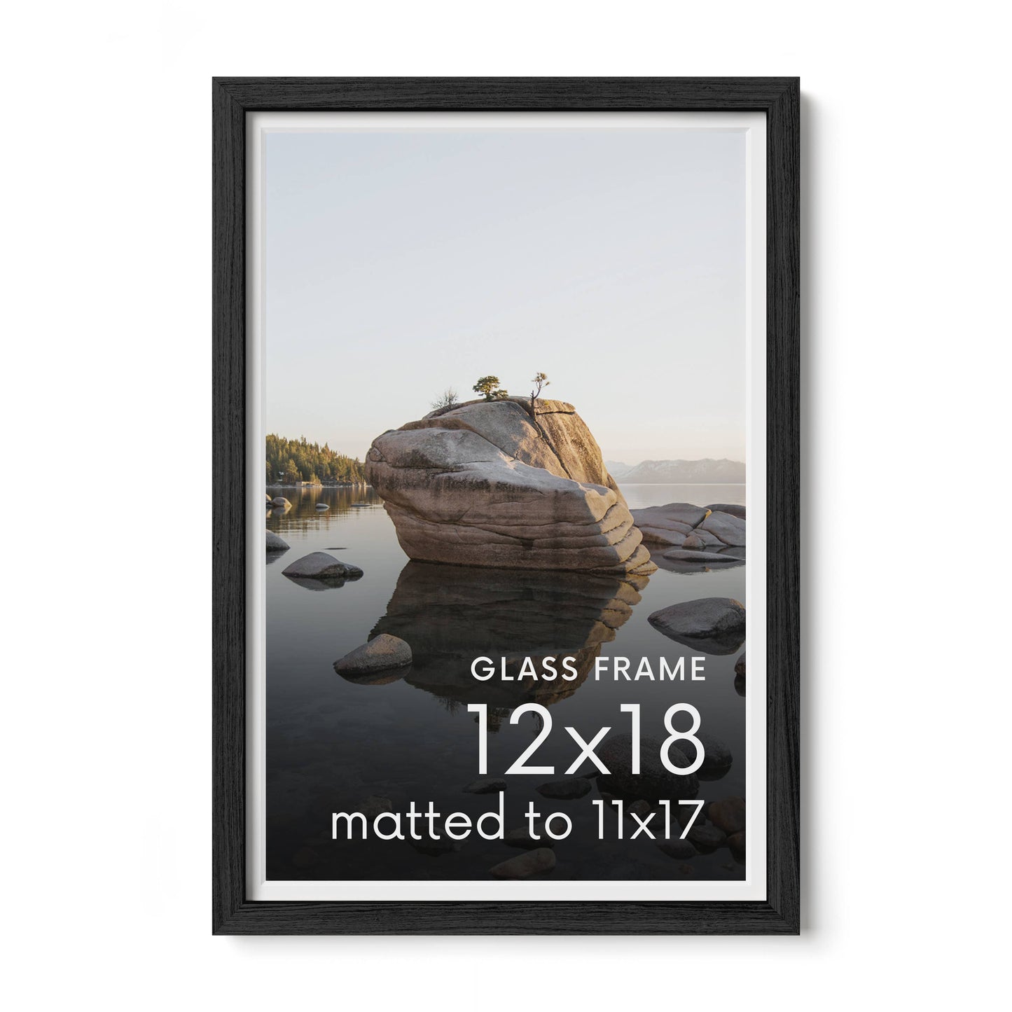 Haus and Hues - Black Oak Frame with Glass