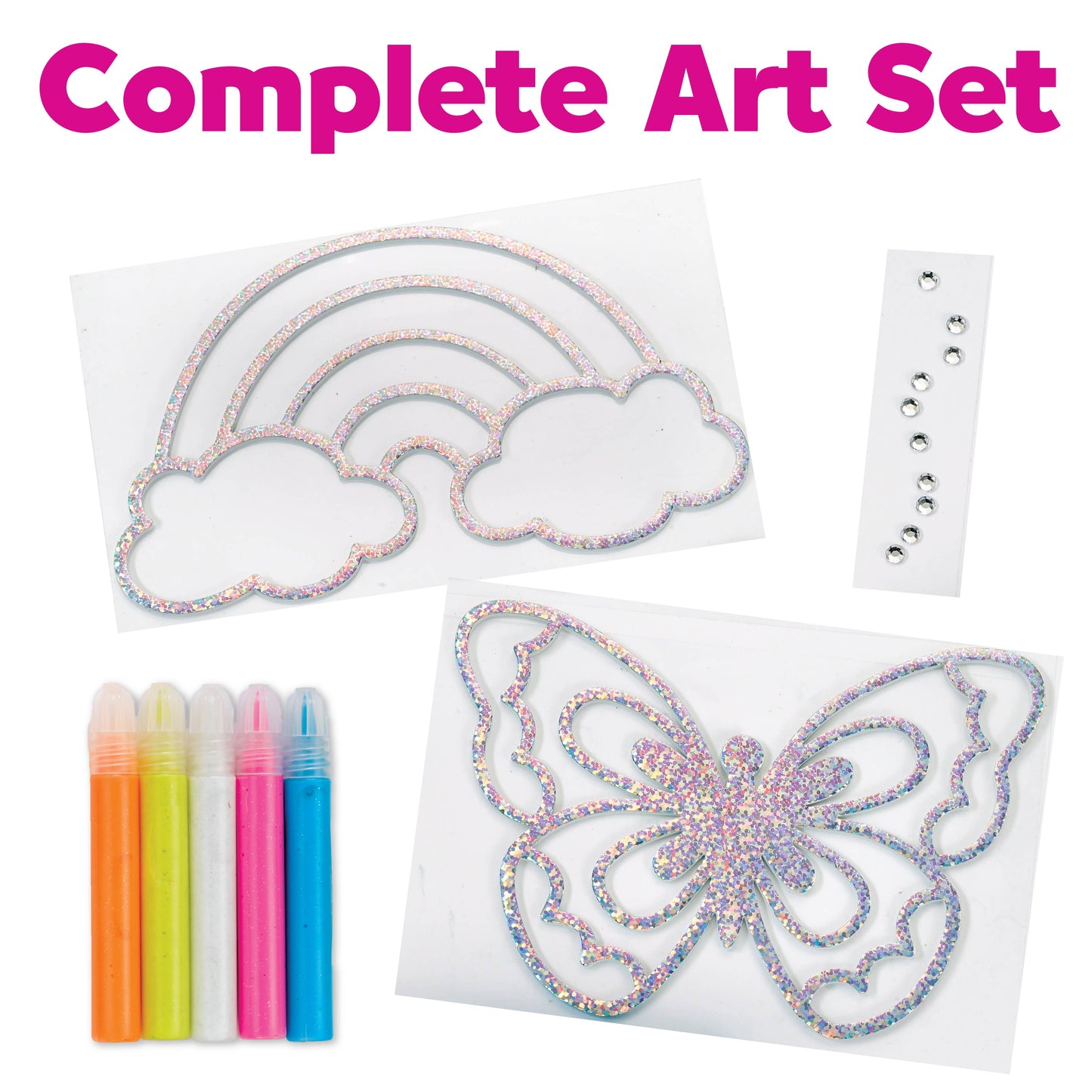 Easy Sparkle Window Art Mini Kit Craft Kit