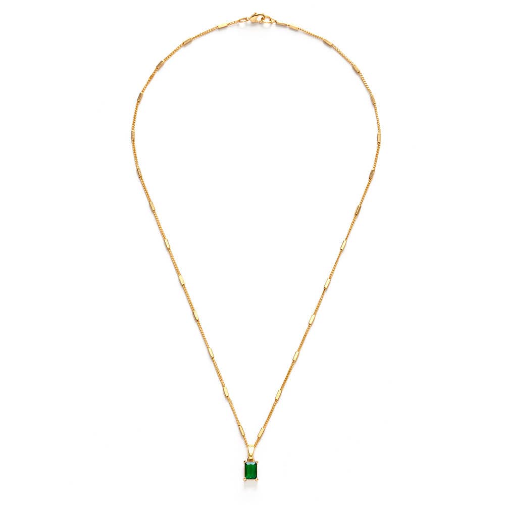 Amano Studio - Emerald Green Pendant Necklace