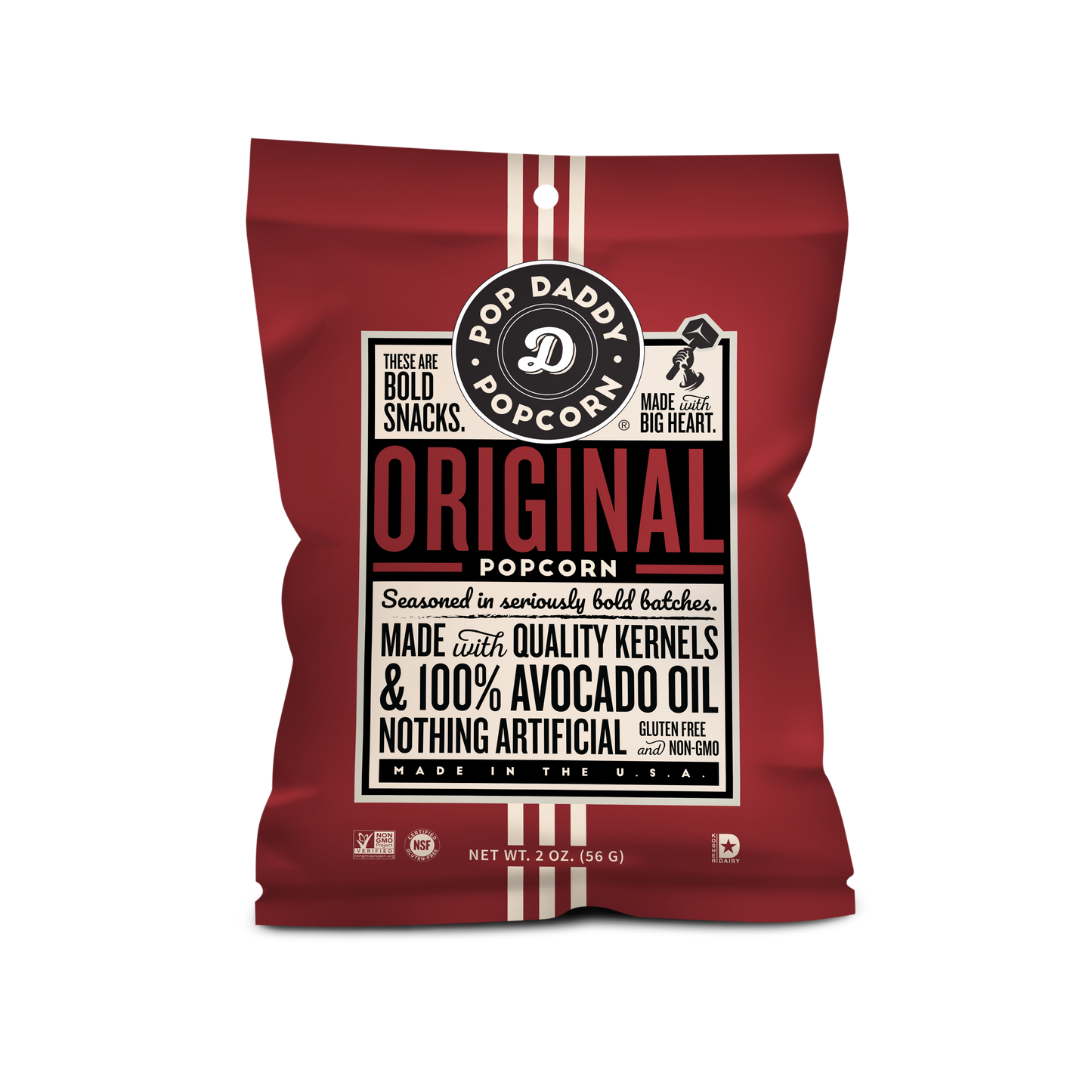 Flavored Popcorn - 2oz - Original