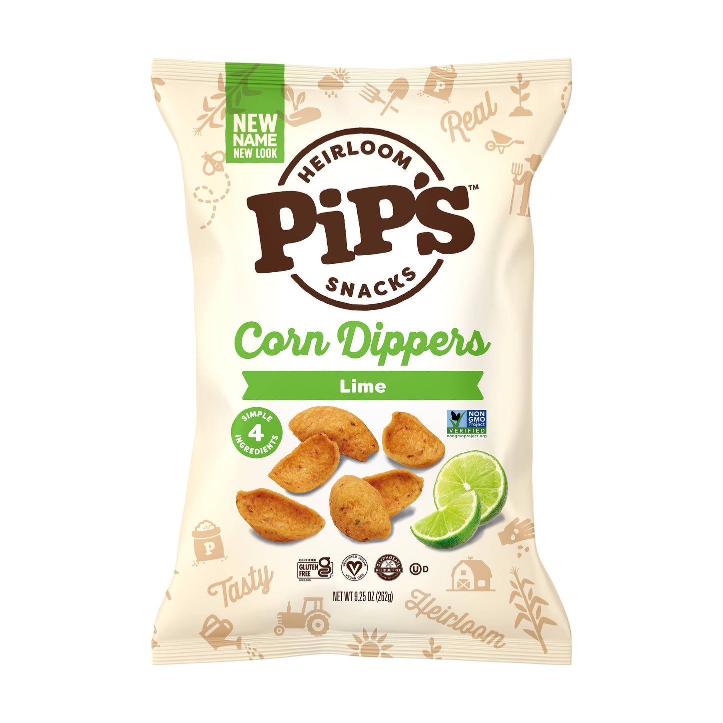 Lime Corn Dippers 9.25oz Bag