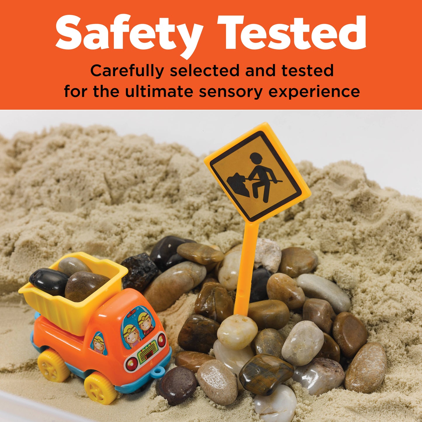 Sensory Bin Construction Zone Activity Bin