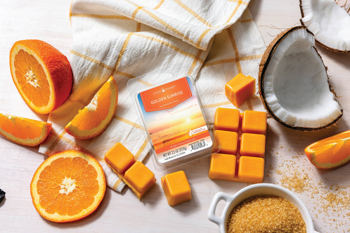 Candle Warmers Etc. - 2.5 oz Wax Melt Golden Sunrise