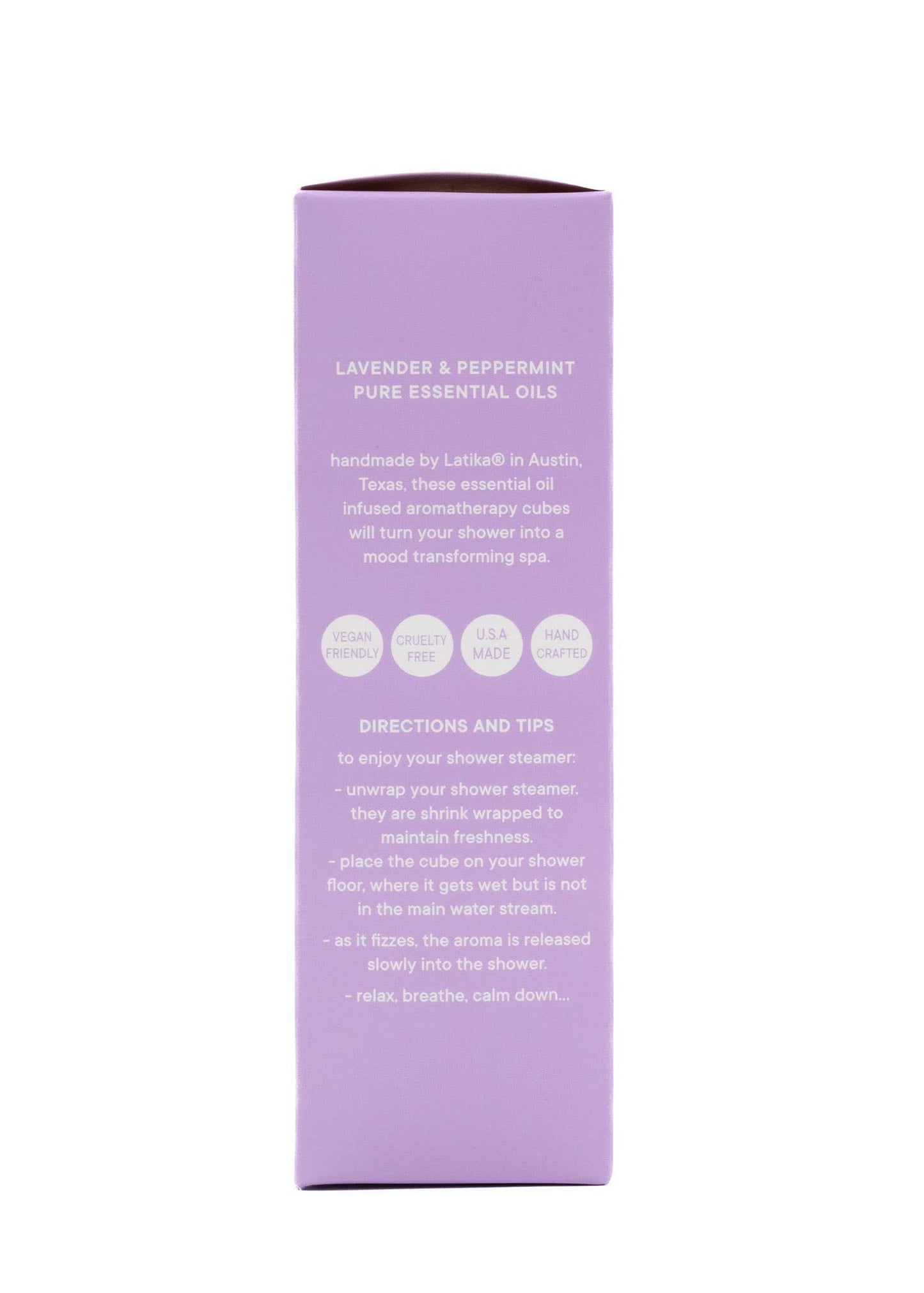 Lavender Peppermint Shower Steamers