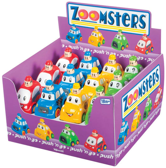 Zoomsters Push and Go Toy Car