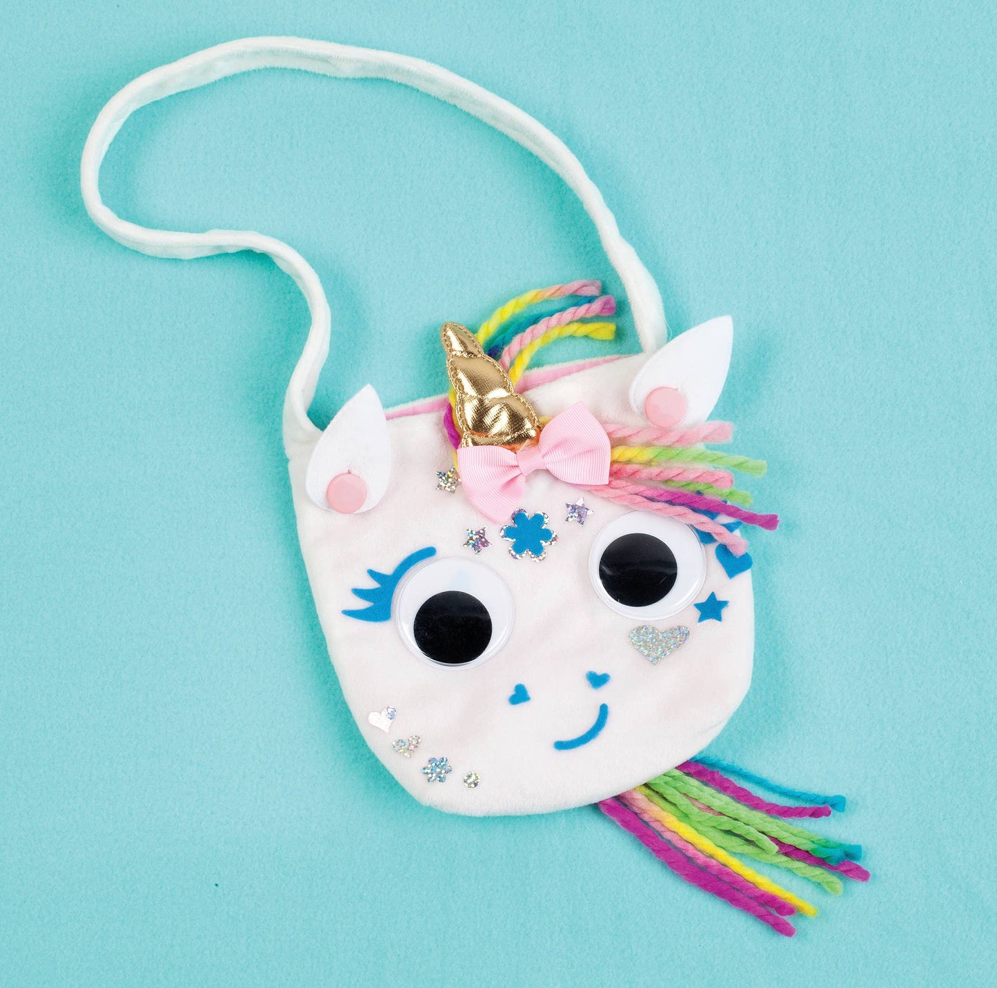 Make A No-Sew Unicorn Purse DIY Craft Kit