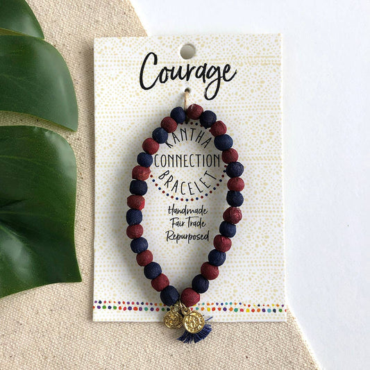 Courage • Kantha Connection Bracelet