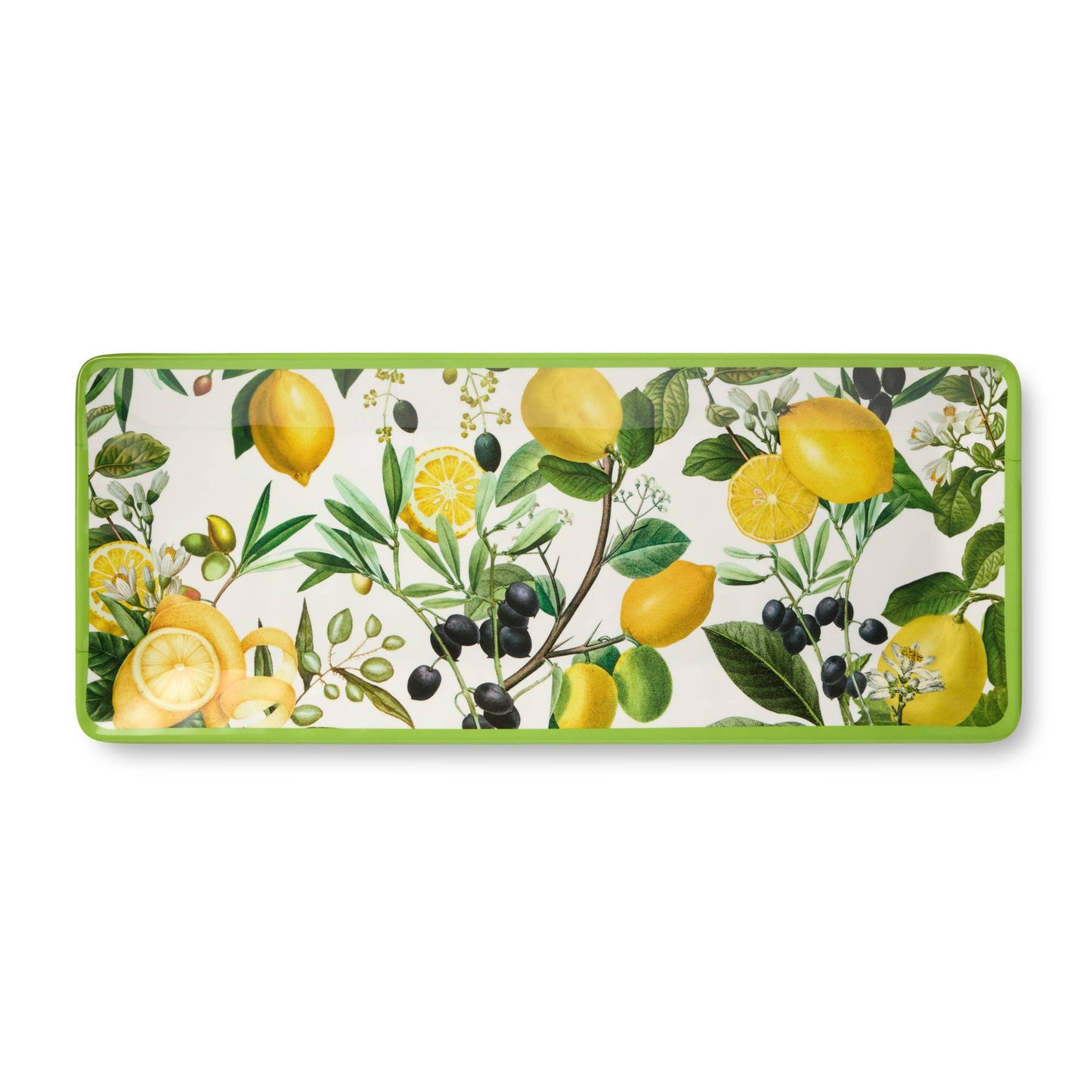 Certified International - Limone Melamine  Rectangular Platter 19 x 8