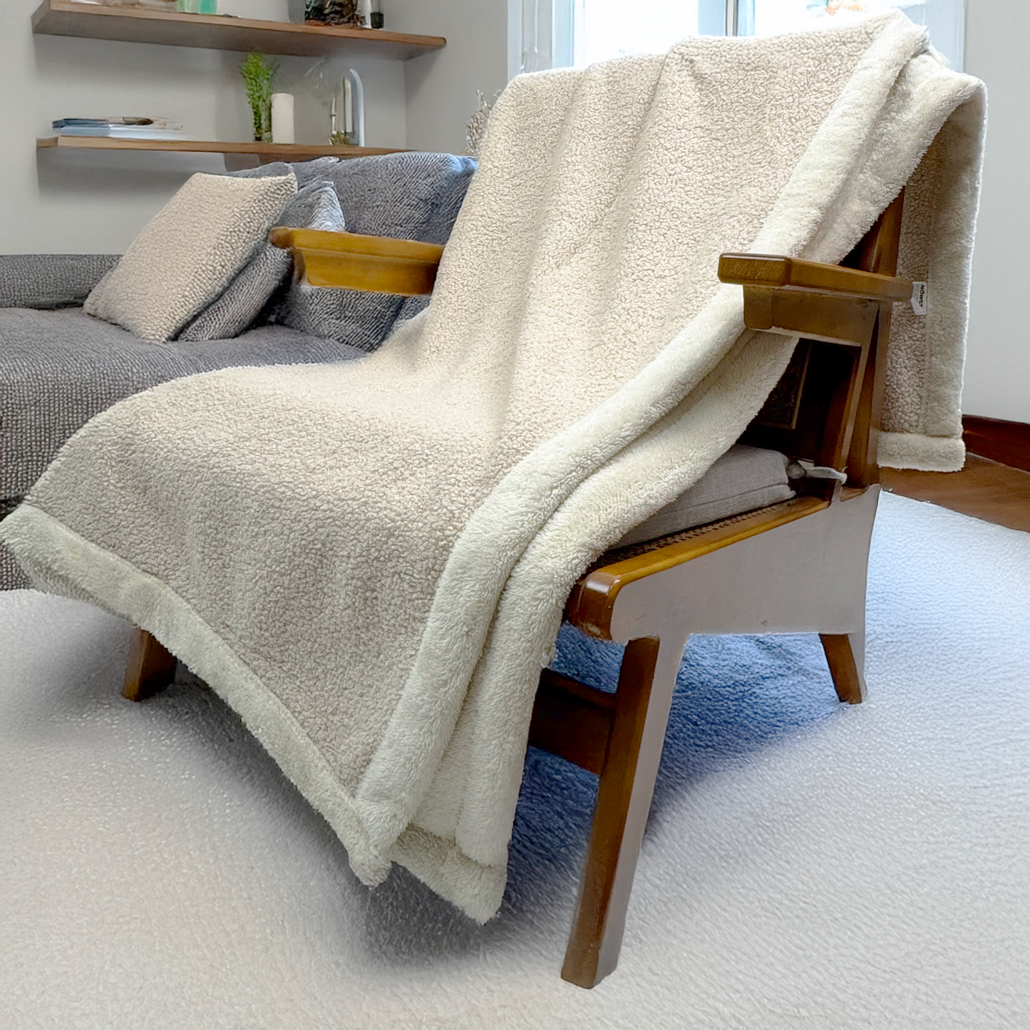Teddy Curly Throw