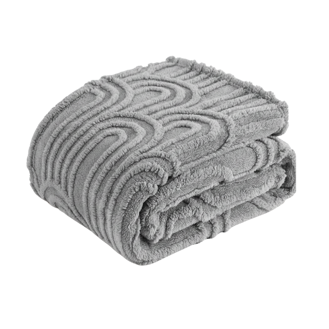 FLUFFERY - Cozy Home Taffeta Fleece Blanket 130x150cm Single Layer