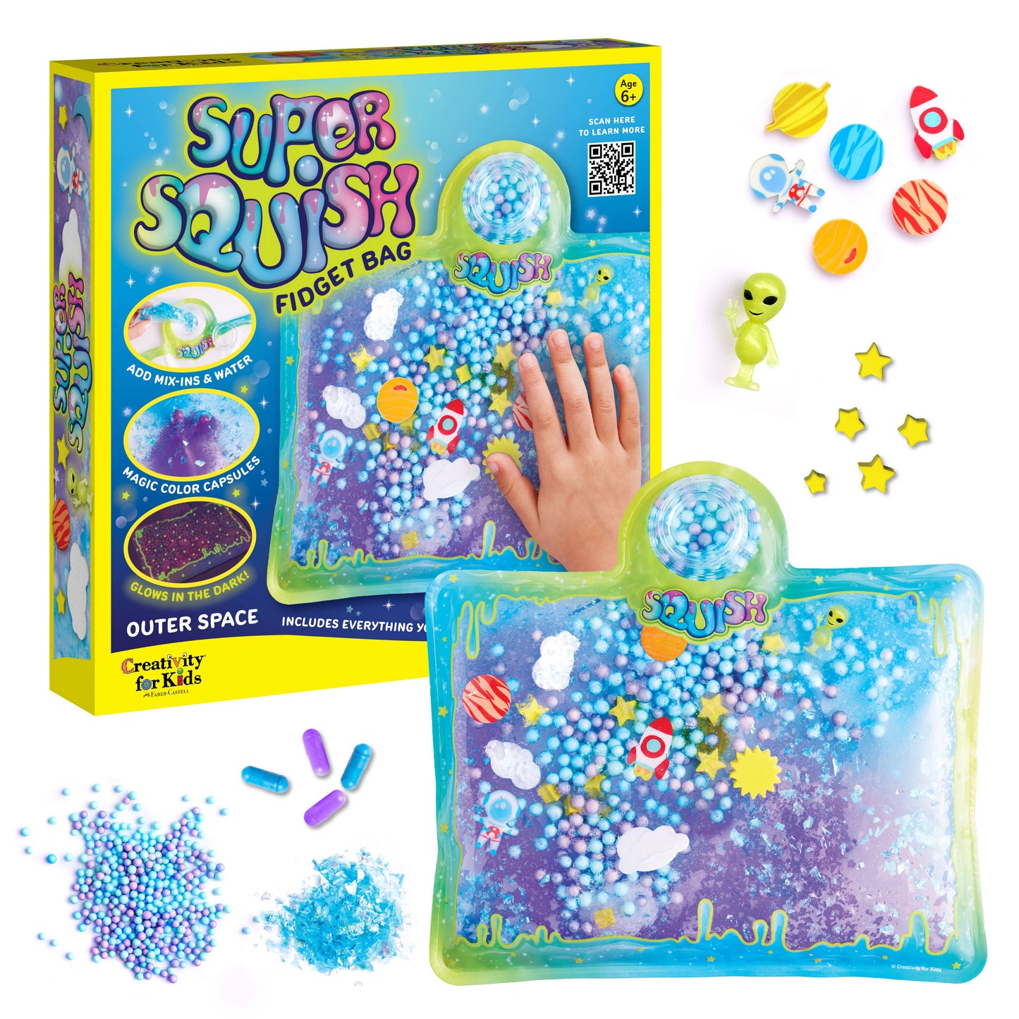 Mix and Make Your Own Super Squish Fidget Bag - Sparkle Unicorn