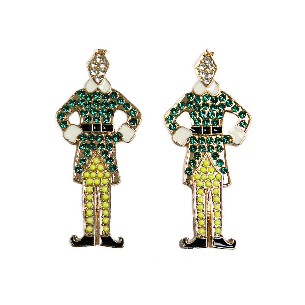 Beaded Earrings: Elf