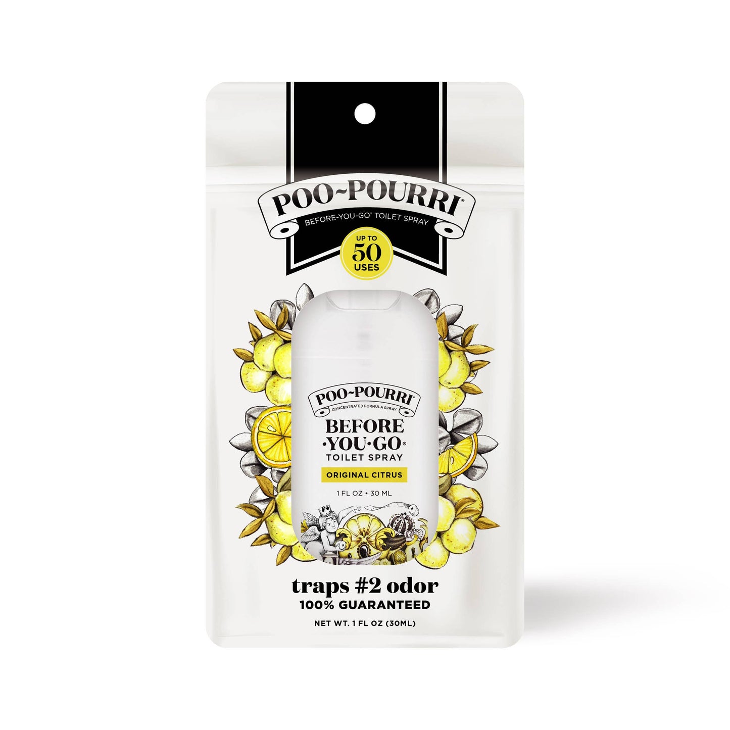 Poo~Pourri Everyday 30ml Original Citrus Pocket in Pouch w/NFC Chip